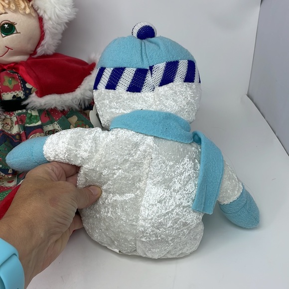 Lot of 4 Christmas Plush Stuffed Animals / Doll Plush - Picture 12 of 13